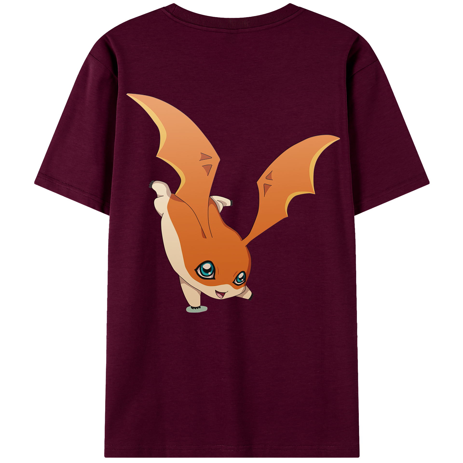 （画像用） Digimon デジタルモンスター/デジモン レディース半袖Tシャツ(バックプリント)
